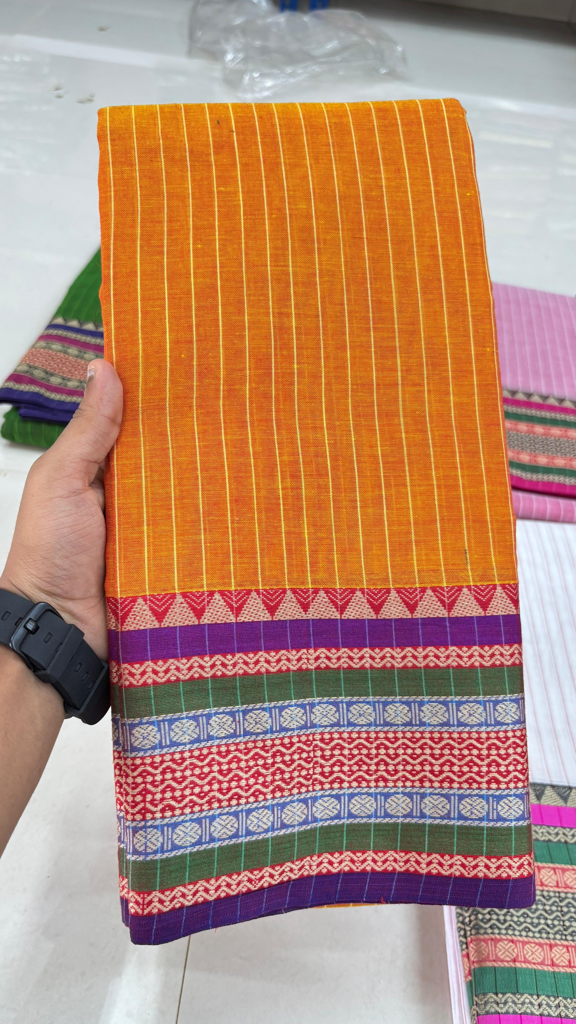 Narayan Peth Pure Cotton Saree